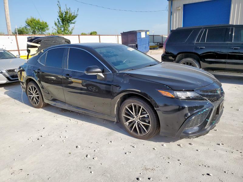 4T1G11AKXRU240806 - 2024 TOYOTA CAMRY SE NIGHT SHADE BLACK photo 4