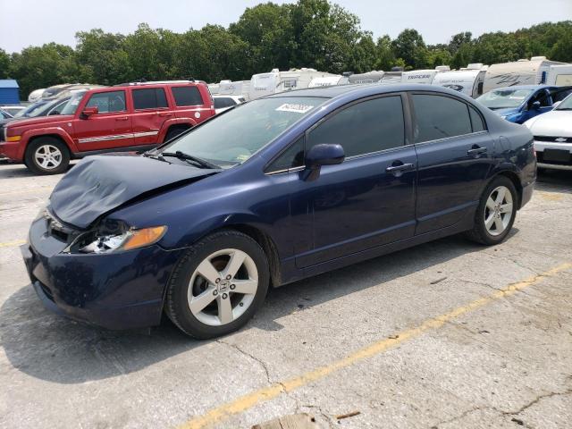 1HGFA15998L004922 - 2008 HONDA CIVIC EXL BLUE photo 1