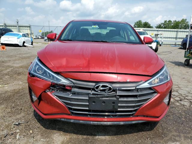 KMHD84LF6KU888648 - 2019 HYUNDAI ELANTRA SEL RED photo 5