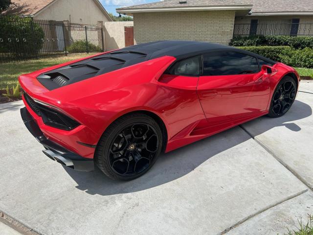 ZHWUC2ZF6JLA10392 - 2018 LAMBORGHINI HURACAN RED photo 4