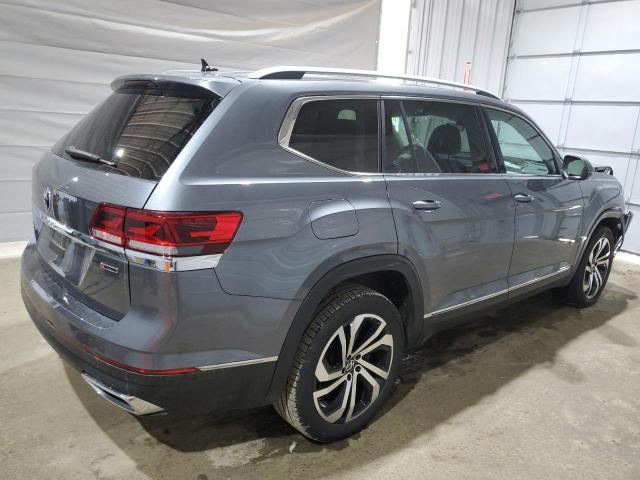 1V2TP2CA4MC606865 - 2021 VOLKSWAGEN ATLAS SEL PREMIUM Серый фото 3