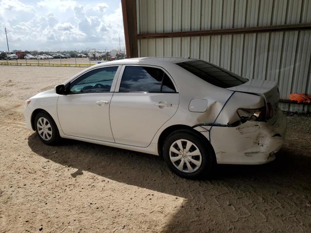 1NXBU40E49Z121356 - 2009 TOYOTA COROLLA BASE WHITE photo 2