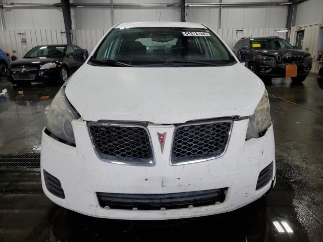 5Y2SP67039Z418977 - 2009 PONTIAC VIBE WHITE photo 5