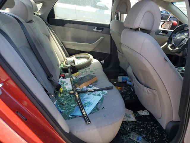 5NPE24AF2HH503635 - 2017 HYUNDAI SONATA SE RED photo 10