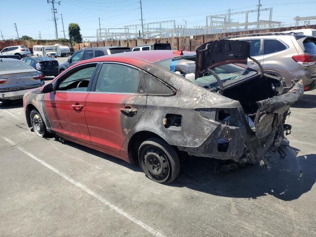 5NPE24AF2HH503635 - 2017 HYUNDAI SONATA SE RED photo 2