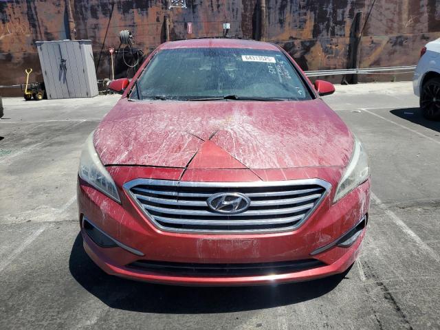 5NPE24AF2HH503635 - 2017 HYUNDAI SONATA SE RED photo 5