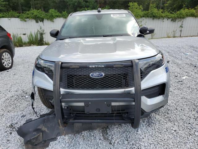 1FM5K8AW7LGC36038 - 2020 FORD EXPLORER POLICE INTERCEPTOR 银色 照片 5