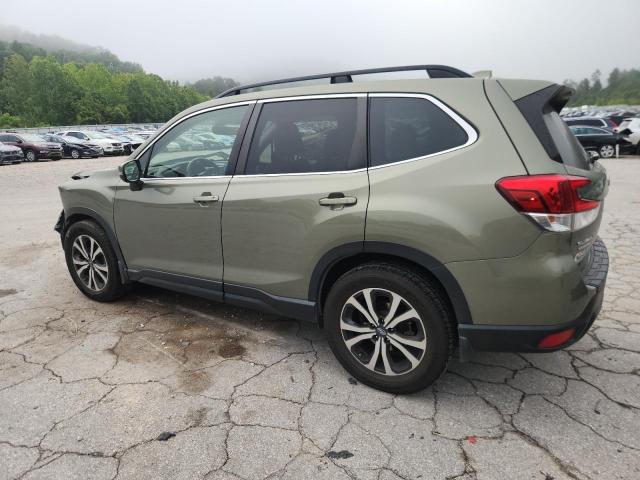 JF2SKAUC2KH539867 - 2019 SUBARU FORESTER LIMITED მწვანე ფოტო 2