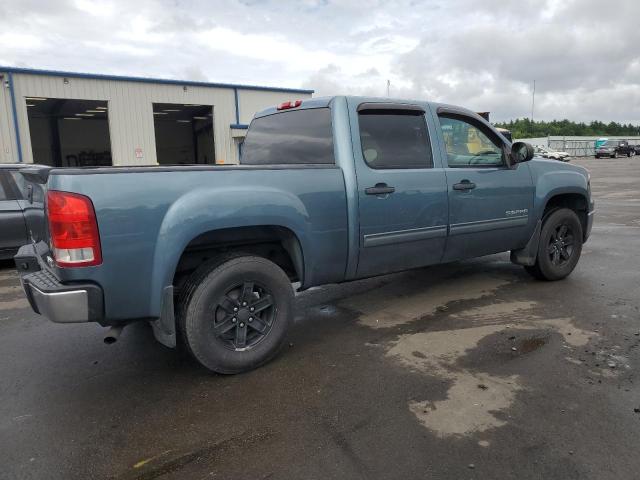 3GTP2VE34BG193695 - 2011 GMC SIERRA K1500 SLE BLUE photo 3