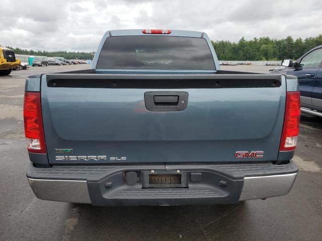 3GTP2VE34BG193695 - 2011 GMC SIERRA K1500 SLE BLUE photo 6