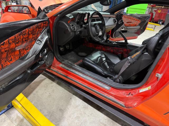 2G1FT1EW0A9147486 - 2010 CHEVROLET CAMARO SS RED photo 9