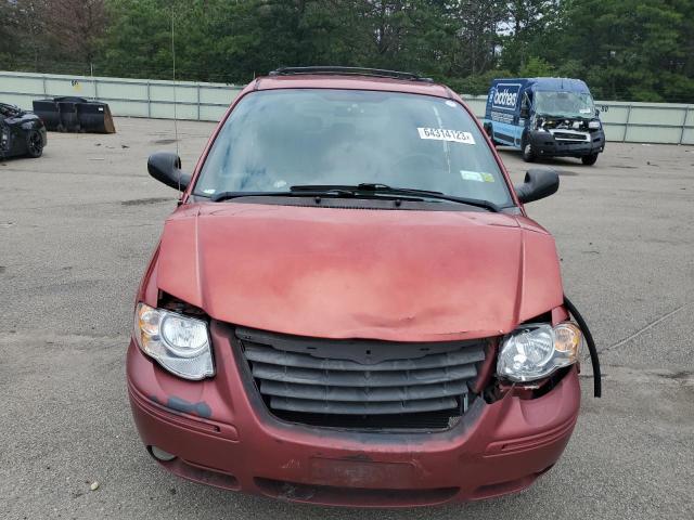 2C4GP54L35R178428 - 2005 CHRYSLER TOWN & COU TOURING Qırmızı foto 5
