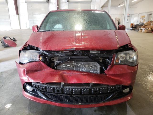 2C4RDGEG3FR605297 - 2015 DODGE GRAND CARA R/T RED photo 5