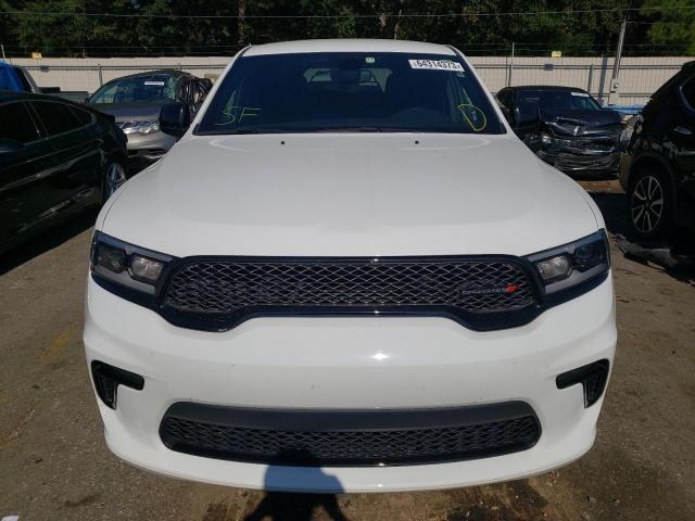 1C4RDHAGXMC693749 - 2021 DODGE DURANGO SXT WHITE photo 5