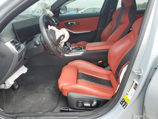 WBS43AY01PFR10341 - 2023 BMW M3 COMPETITION ნაცრისფერი ფოტო 10