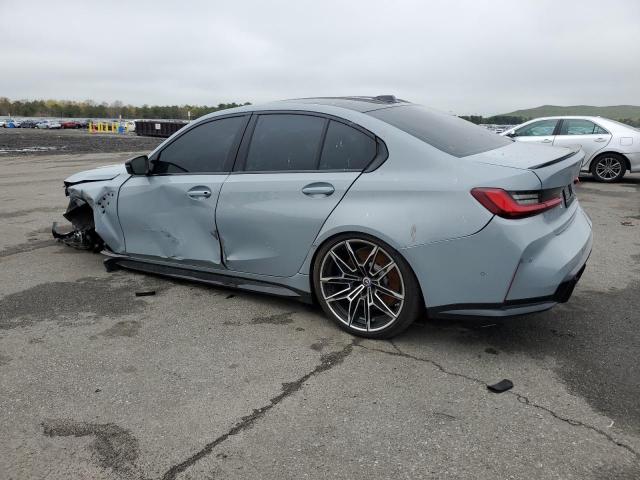 WBS43AY01PFR10341 - 2023 BMW M3 COMPETITION ნაცრისფერი ფოტო 2