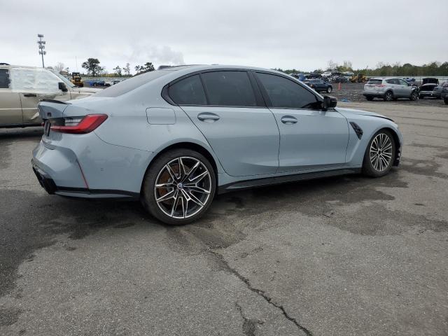 WBS43AY01PFR10341 - 2023 BMW M3 COMPETITION ნაცრისფერი ფოტო 4