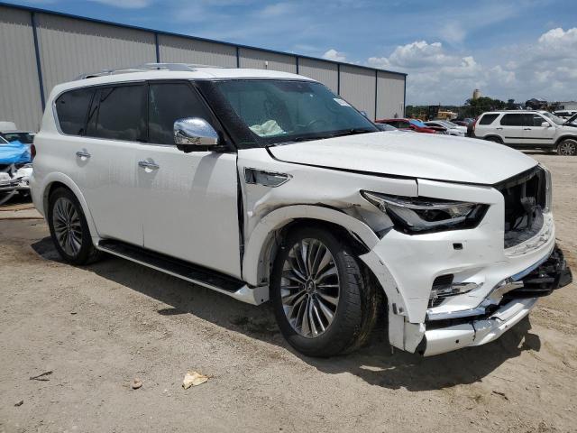 JN8AZ2BF3M9717635 - 2021 INFINITI QX80 SENSORY WHITE photo 4