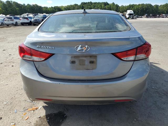 KMHDH4AE0DU938456 - 2013 HYUNDAI ELANTRA GLS GRAY photo 6