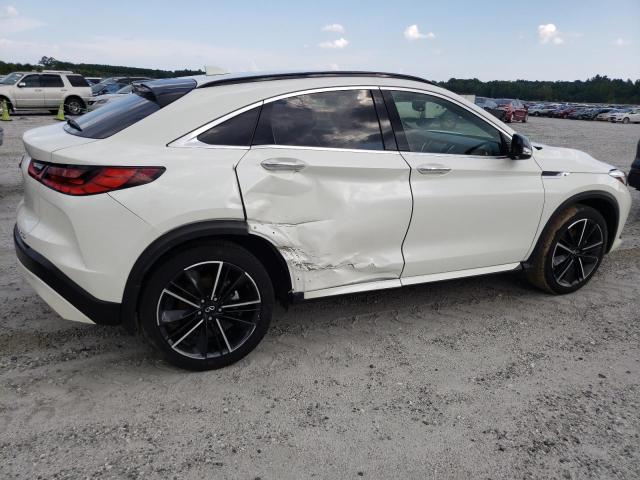 3PCAJ5J30NF105508 - 2022 INFINITI QX55 LUXE WHITE photo 3