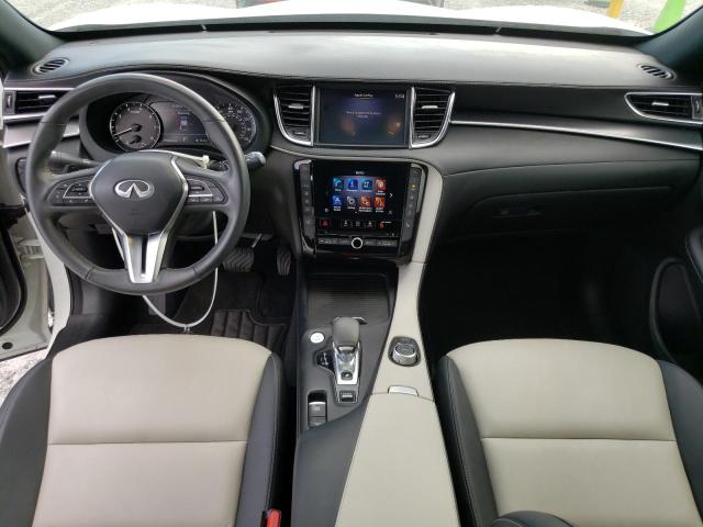 3PCAJ5J30NF105508 - 2022 INFINITI QX55 LUXE WHITE photo 8