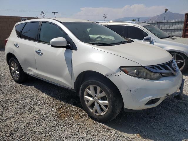 JN8AZ1MU7DW208025 - 2013 NISSAN MURANO S WHITE photo 4