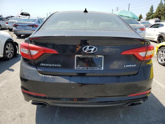 5NPE34AF0HH501184 - 2017 HYUNDAI SONATA SPORT BLACK photo 6