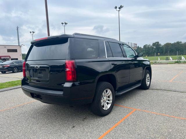 1GNSKBKC8HR121489 - 2017 CHEVROLET TAHOE K1500 LT BLACK photo 4