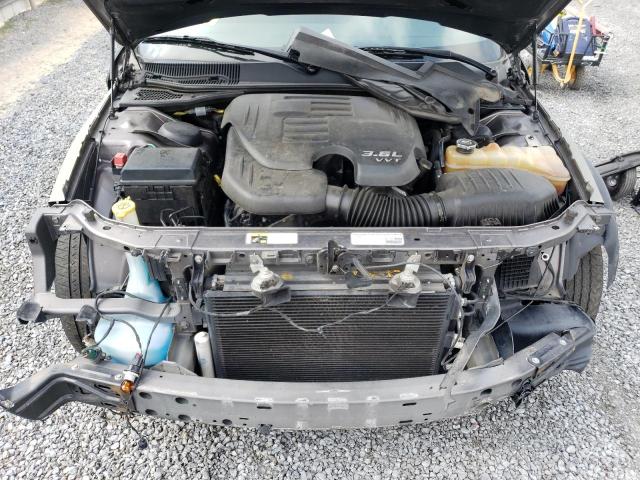 2C3CDYAG2EH126797 - 2014 DODGE CHALLENGER SXT GRAY photo 11