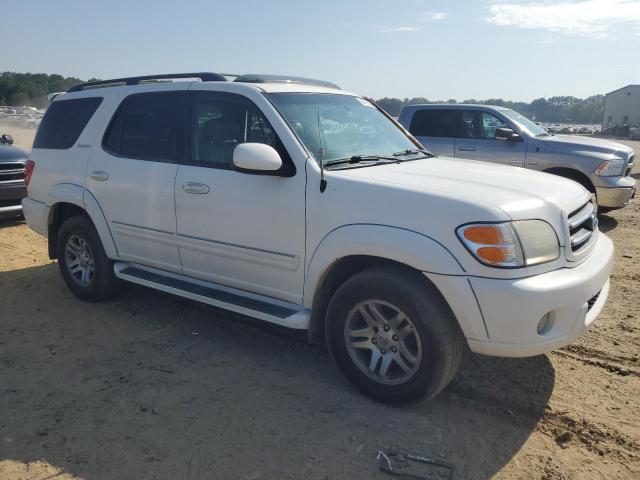 5TDZT38A13S180944 - 2003 TOYOTA SEQUOIA LIMITED WHITE photo 4