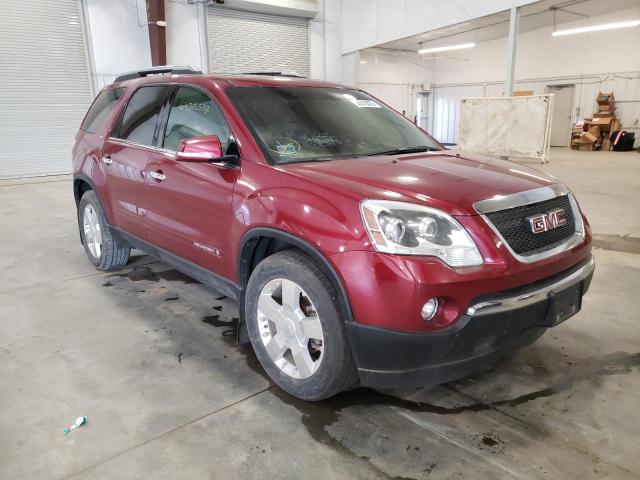 1GKEV33788J133102 - 2008 GMC ACADIA SLT-2 BURGUNDY photo 1