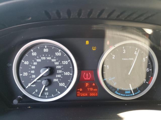 5UXFH0C51BLC66477 - 2011 BMW X6 HYBRID GRAY photo 9