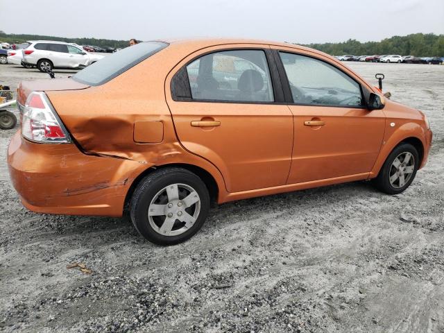 KL1TD566X8B062636 - 2008 CHEVROLET AVEO BASE Narıncı foto 3