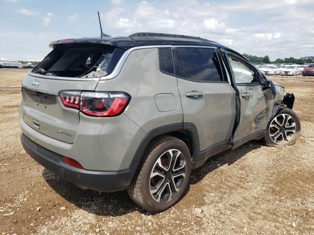 3C4NJDCB6NT153757 - 2022 JEEP COMPASS LIMITED GRAY photo 3