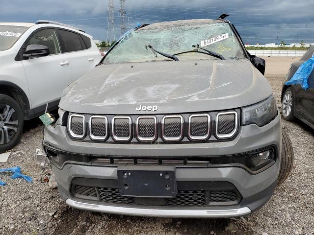3C4NJDCB6NT153757 - 2022 JEEP COMPASS LIMITED GRAY photo 5