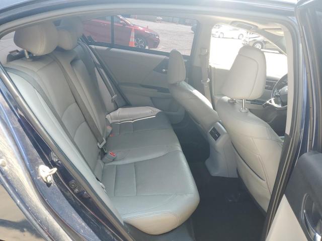 1HGCR3F80GA008185 - 2016 HONDA ACCORD EXL BLUE photo 10