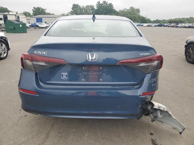 2HGFE2F57SH582589 - 2025 HONDA CIVIC SPORT ლურჯი ფოტო 6