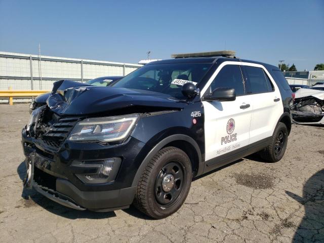 1FM5K8AR9GGA36875 - 2016 FORD EXPLORER POLICE INTERCEPTOR BLACK photo 1