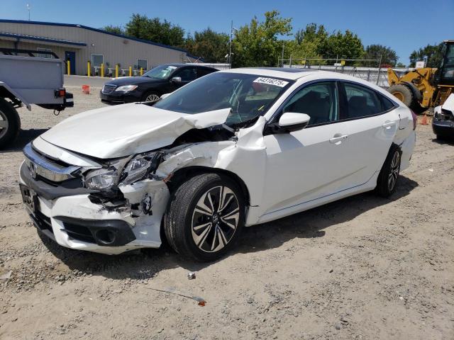 19XFC1F74HE209451 - 2017 HONDA CIVIC EXL WHITE photo 1