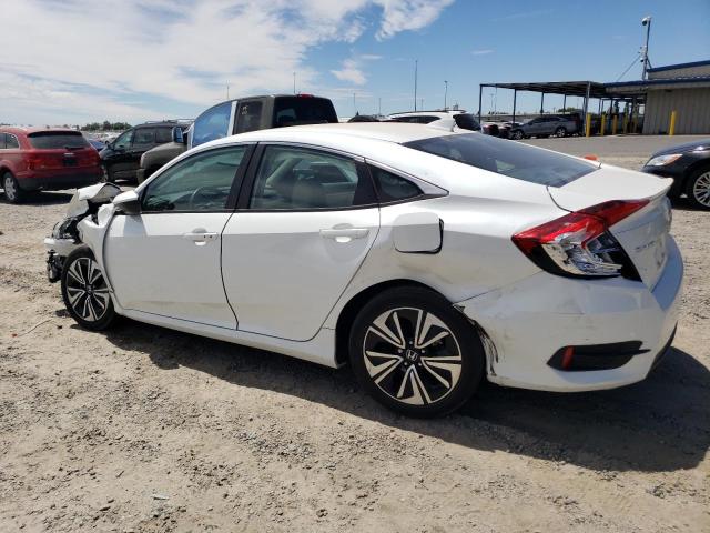 19XFC1F74HE209451 - 2017 HONDA CIVIC EXL WHITE photo 2