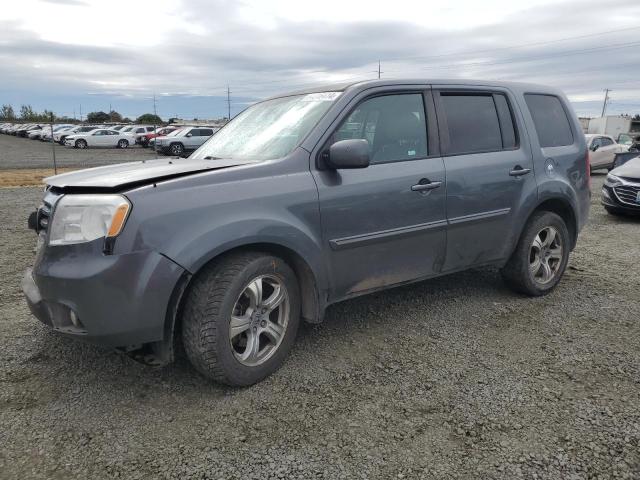 5FNYF4H60DB007233 - 2013 HONDA PILOT EXL GRAY photo 1