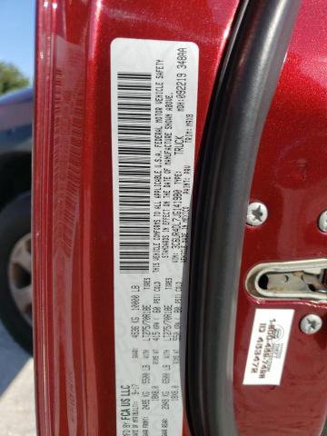 3C6UR4DL7JG141980 - 2018 RAM 2500 SLT ბურგუნდია ფოტო 12