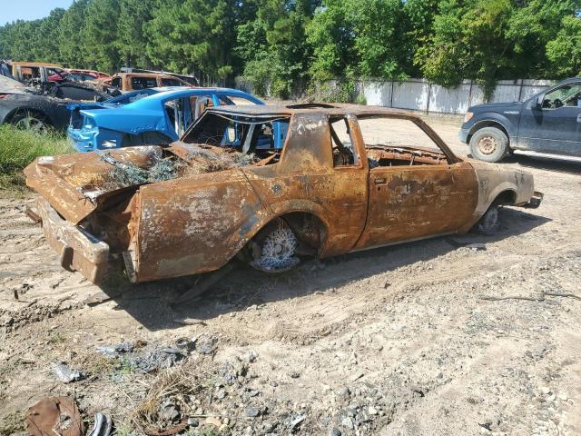 1G4GJ1171HP446749 - 1987 BUICK REGAL BURN photo 3