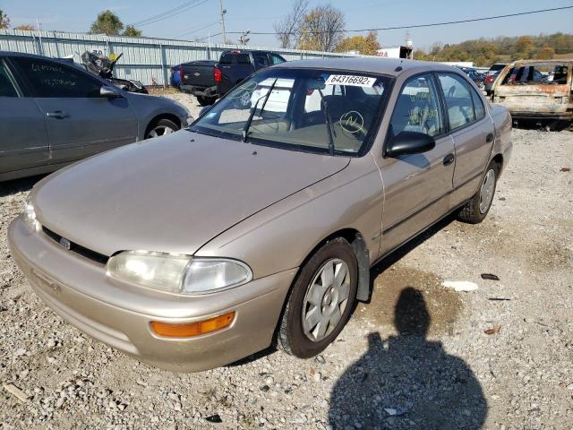1Y1SK5269VZ412479 - 1997 GEO PRIZM BASE TAN photo 2