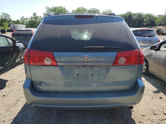 5TDBK23C99S022352 - 2009 TOYOTA SIENNA LE BLUE photo 6