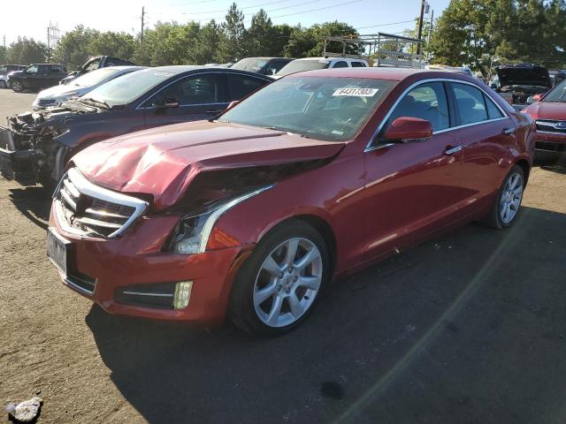 1G6AJ5S36D0127267 - 2013 CADILLAC ATS PERFORMANCE RED photo 1