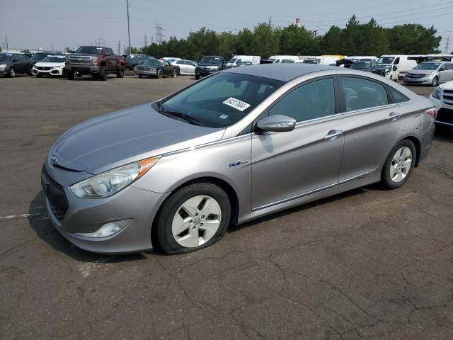 KMHEC4A49BA002392 - 2011 HYUNDAI SONATA HYBRID SILVER photo 1