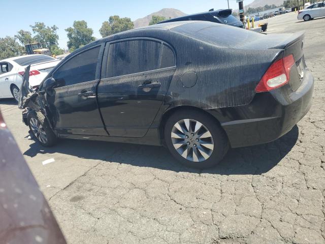 1HGFA16518L025064 - 2008 HONDA CIVIC LX BLACK photo 2
