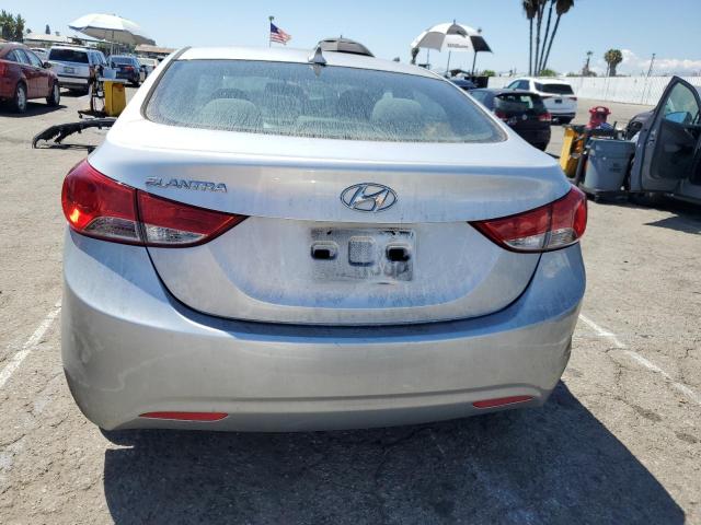 5NPDH4AE2DH363243 - 2013 HYUNDAI ELANTRA GLS SILVER photo 6