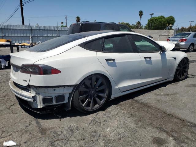 5YJSA1E27HF213255 - 2017 TESLA MODEL S Weiß Foto 3